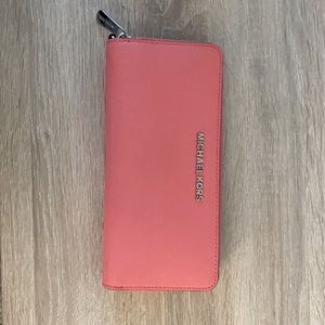 Michael Kors pink wallet